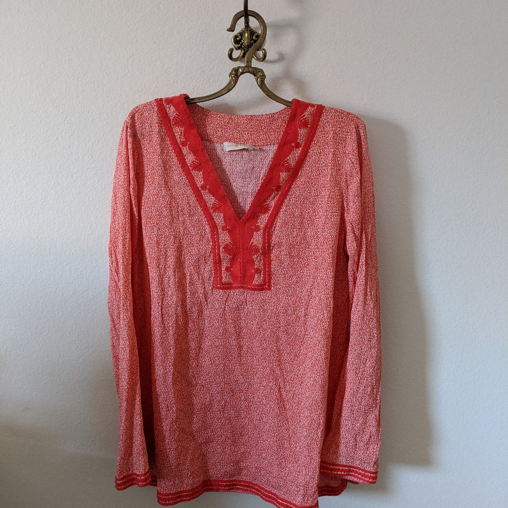 Tory Burch silk blouse tunic
